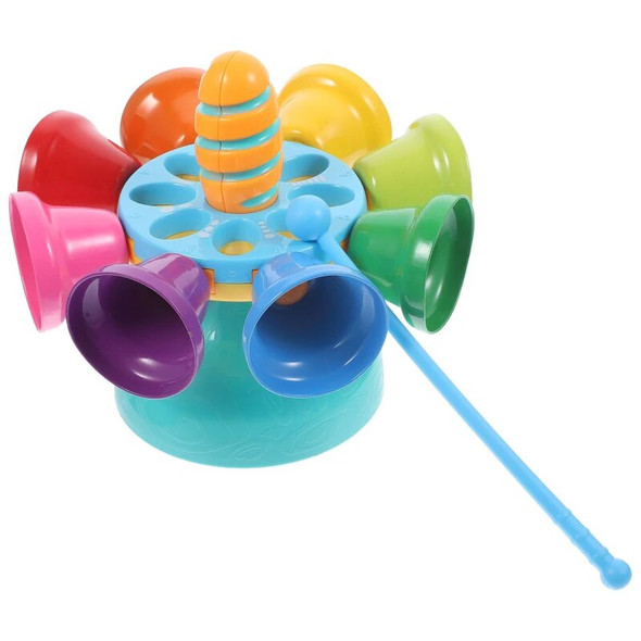 Rotating Bell Instrument Children’s Toys Music Percussion Baby for Kids Steel Sheet Sensory Preschool