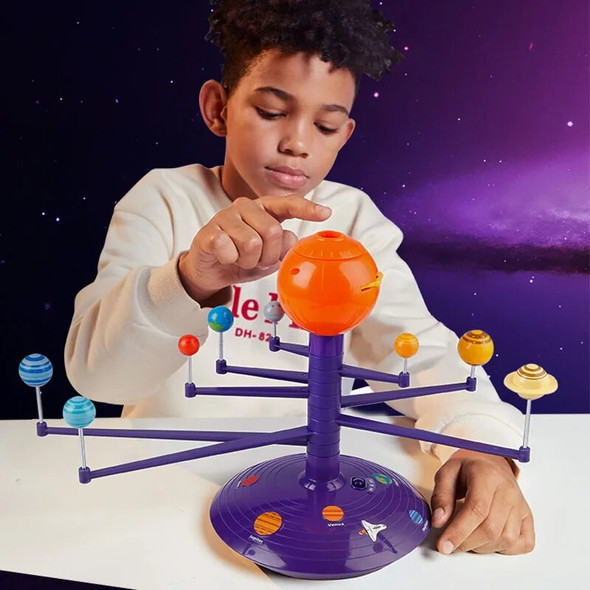 Projector Montessori Toys Solar System Planets For Kids Technology Gadget Model Children Educational Toys Novelty Science Toys