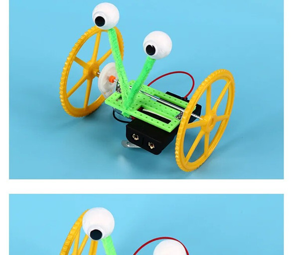 Children's science experimental toys DIY technology small production invention science equipment balance car robot wholesale