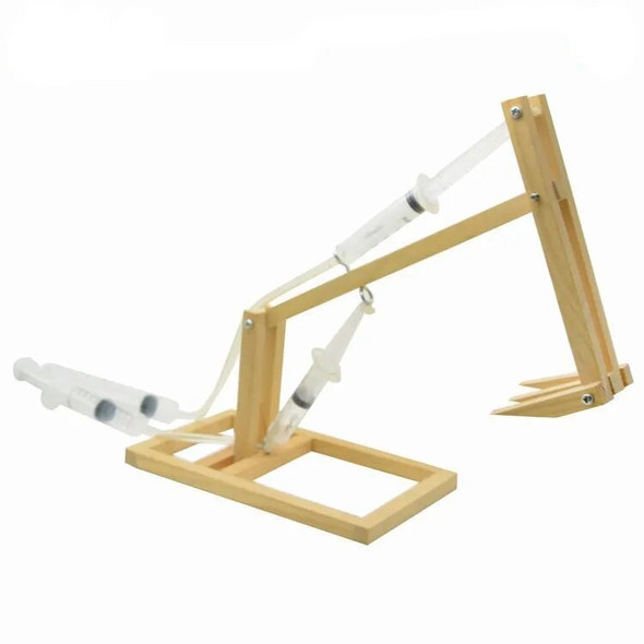 Simulation excavator pressure science experiment technology small diy children's creative educational toys school textbooks Simulation excavator pressure science experiment technology small diy children's creative educational toys school textbooks