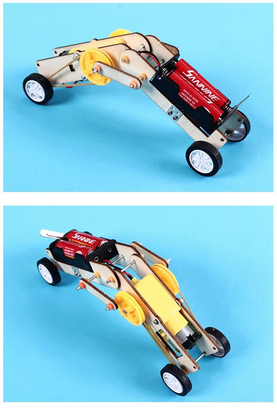 Factory direct bionic worm crawling robot Pupils' science and technology make physics experiment study toys wholesale