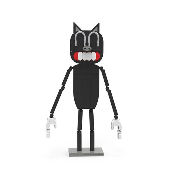 MOC Siren Robot Adventure SCP Monster Building Blocks traffic light head Combat Robot Bricks Horror Urban Legend Model BoyGifts
