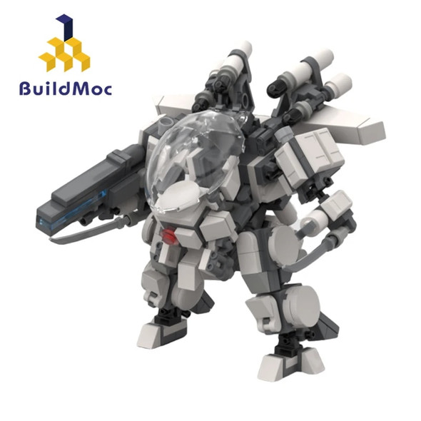 MOC AF-03 War Machine Robot Building Block High Tech Action Military Battle Soldier Mech Model Brick Toy Birthday Christmas Gift