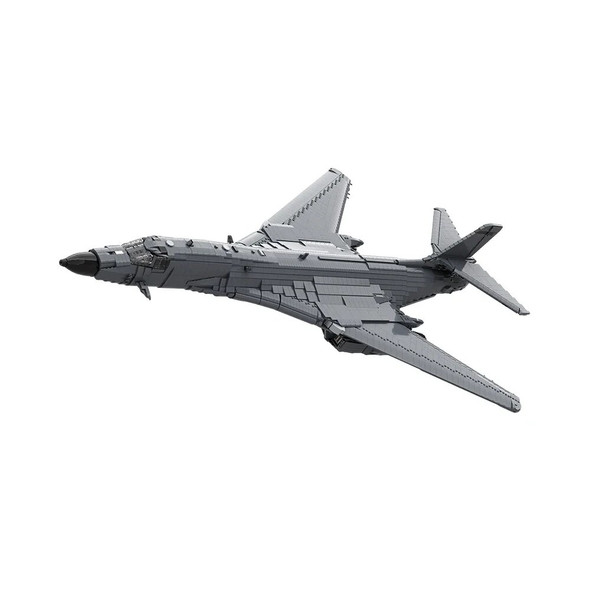 MOC Spaceplane Rockwell B-1 Lancer Building Block Set Long Ranges Strategic Bombers Model Bricks Watchman Toys For Children Gift MOC Spaceplane Rockwell B-1 Lancer Building Block Set Long Ranges Strategic Bombers Model Bricks Watchman Toys For Children Gift