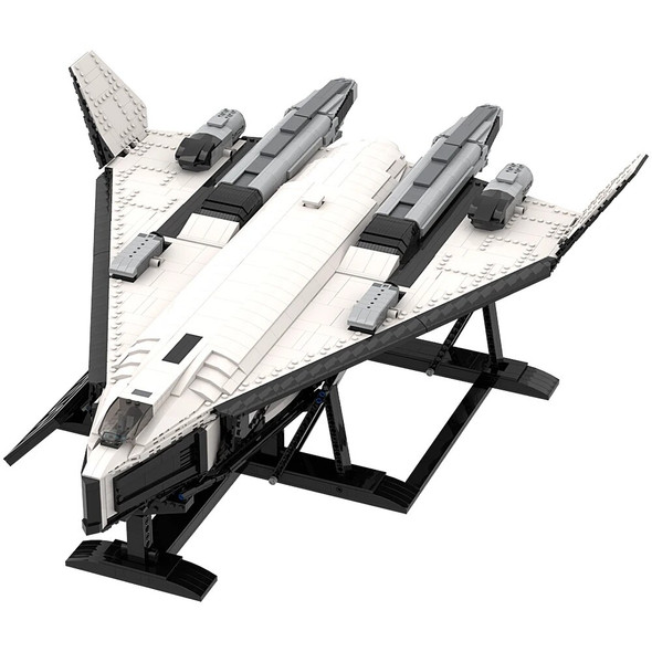 Gobricks MOC Space SSTO TAV 37B Class Shuttle Model Building Blocks DIY Spacecrafts Bricks Assembly Toy for Kids Christmas Gift Gobricks MOC Space SSTO TAV 37B Class Shuttle Model Building Blocks DIY Spacecrafts Bricks Assembly Toy for Kids Christmas Gift