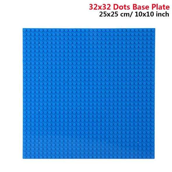 32x32 32x16 Dots Classic Building Blocks Base Plate MOC DIY Small Size Bricks Baseplate Parts for City Figures Children Toys