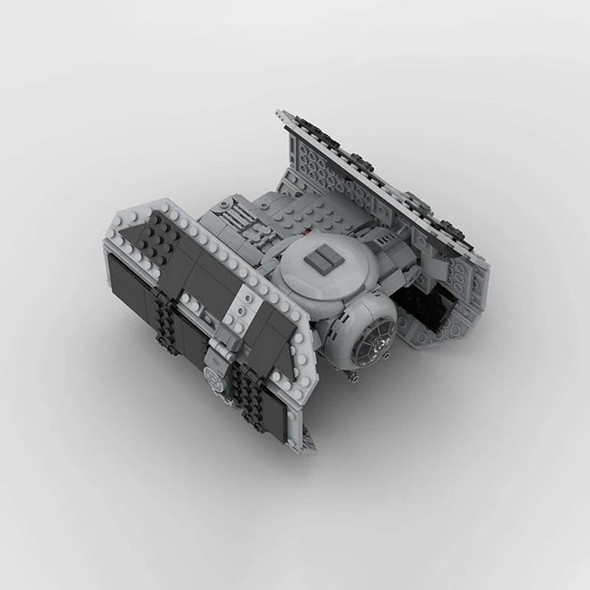 NEW 453Pcs MOC Spaceship TIE/ad Advanced x1 Vader's Fighters Building Blocks Modified from Tie Bomber Bricks Model DIY Toys Gift NEW 453Pcs MOC Spaceship TIE/ad Advanced x1 Vader's Fighters Building Blocks Modified from Tie Bomber Bricks Model DIY Toys Gift