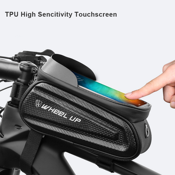 Rainproof Bike Bag Bicycle Front Cell Phone Holder With Touchscreen Rainproof Bike Bag Bicycle Front Cell Phone Holder With Touchscreen