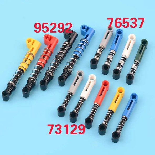 NEW Technical Steering Shock Absorber Suspension Spring Motorcycle interior with Hard/Soft Spring Building Blocks 76138 76537