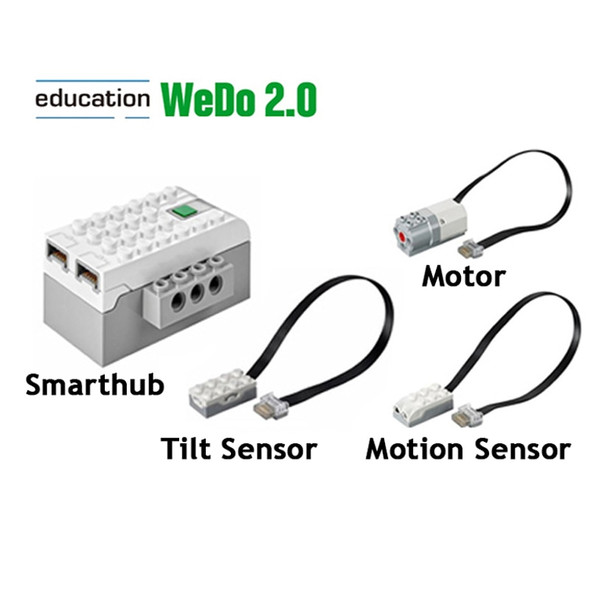 4Pcs/lot Power Functions Electric Motors Tilt / Motion Sensor Electric Hub Compatible with 45300 WeDo 3.0 Core Set Building Toys 4Pcs/lot Power Functions Electric Motors Tilt / Motion Sensor Electric Hub Compatible with 45300 WeDo 3.0 Core Set Building Toys
