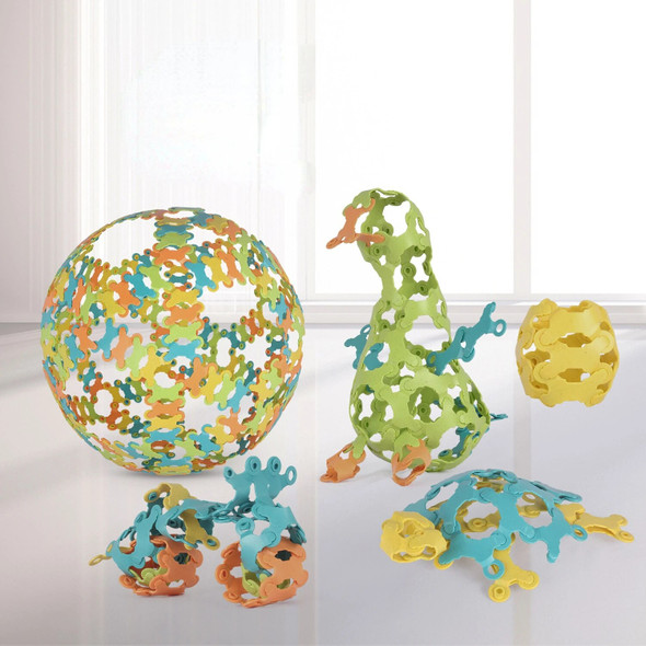 Variety Soft Interconnecting Building Blocks Board Games Assembly Montessori Antistress Toys for Children Educational Gifts