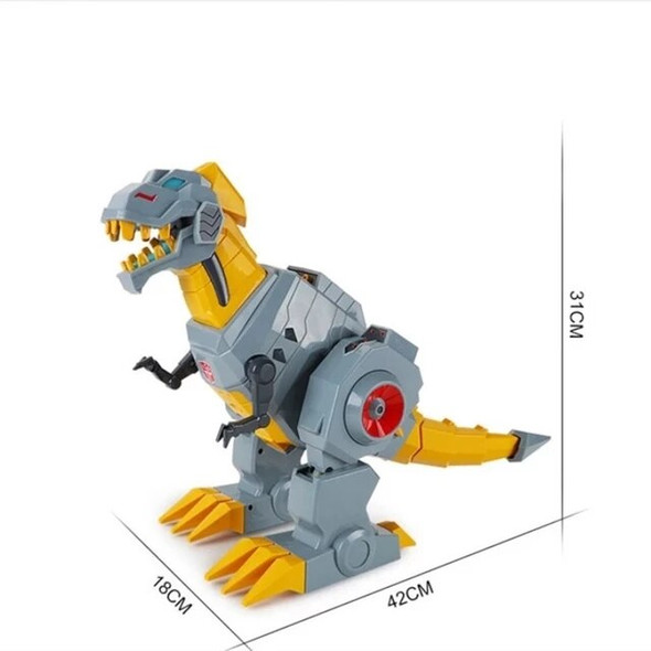 Remote Control Animal Robot Simulation Spray Fire Walking Sound Singing Flash Lights Spray Fire RC Dinosaur Kid Boy Gifts Toys