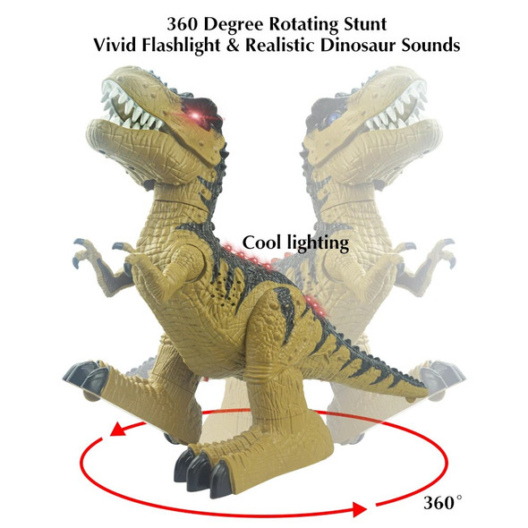 Children Toys Remote Control Dinosaurs Toys Electric Rc Robot Sound Light Toy Excavation Jurassic Animals Educational Toy Boys