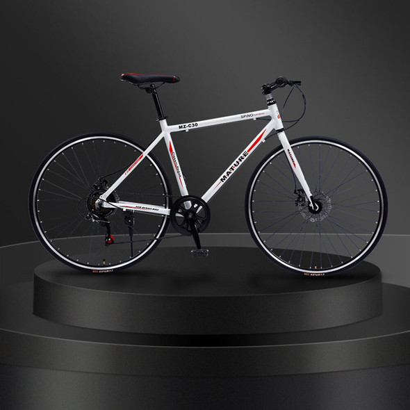 27 Inch Bicycle Aluminum Alloy Frame Damping Curved Handle Bike Front 27 Inch Bicycle Aluminum Alloy Frame Damping Curved Handle Bike Front