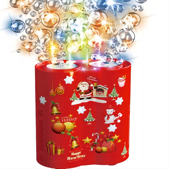Double motor Fireworks bubble machine blower on the ground electronic automatic landing Spring Festival gift New Year toys