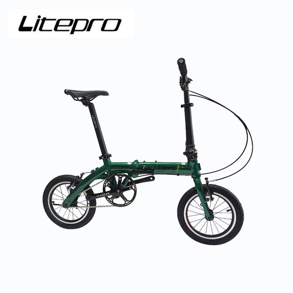 LP Litepro Portable 14 16Inch Single Speed Folding Bike Aluminum Alloy