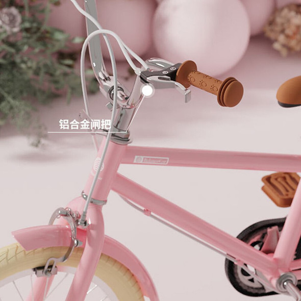 16/20 Inch Children's Bicycles Sensitive Dual Brake Anti Slip Tire