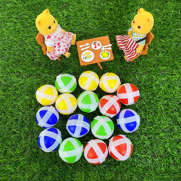 10/20 PCS Catapult Gun Sticky Ball Throwing Toys Children's Darts Accessories Suction Cup ball Outdoor Sports Sticky Target ball