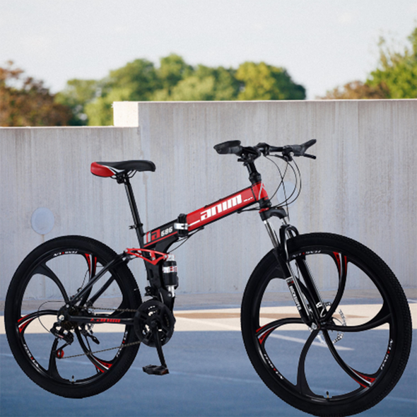 26 Inches Mountain Bike Double Shock Absorption Bicycle 21/24/27/30 26 Inches Mountain Bike Double Shock Absorption Bicycle 21/24/27/30