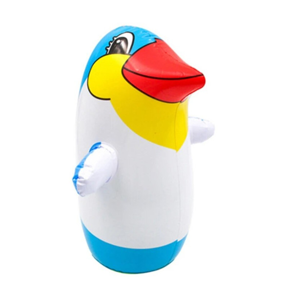 36cm/45cm/70cm PVC Inflatable Toy Creative Lifelike Cartoon Penguin Tumbler for Children Kids Gifts Swimming Pool Beach