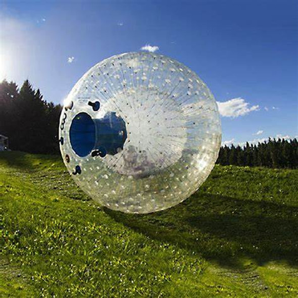 Funny Inflatable Zorb Ball 2.5M Body Zorb Ball For Human Hamster Ball PVC/TPU Inflatable Grass Zorbing Ball Giant Hamster Ball