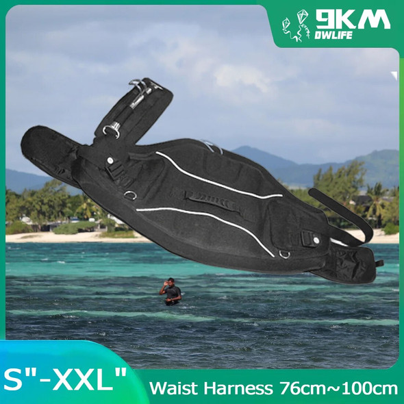 High Qualit 29in-39in Kitesurfing Waist Harness for Outdoor Trainer Traction Kite Kiteboarding KITESURFING Equipment Accessories