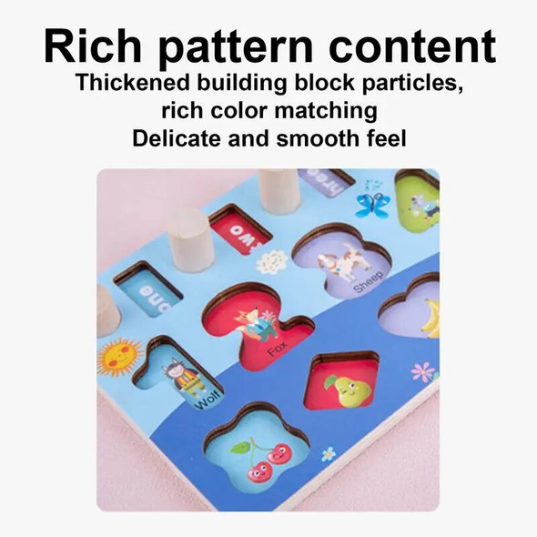 Alphabet Number Shape Puzzle 5 In 1 Early Educational Games Toys Numbers Graphics Fishing Quick Matching Board Preschooler gifts Alphabet Number Shape Puzzle 5 In 1 Early Educational Games Toys Numbers Graphics Fishing Quick Matching Board Preschooler gifts