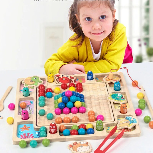 3in1 magnetic fishing toys with pool for kids &color baby bead toy & fish matching toy Montessori Hands Brain Training Clip Game 3in1 magnetic fishing toys with pool for kids &color baby bead toy & fish matching toy Montessori Hands Brain Training Clip Game
