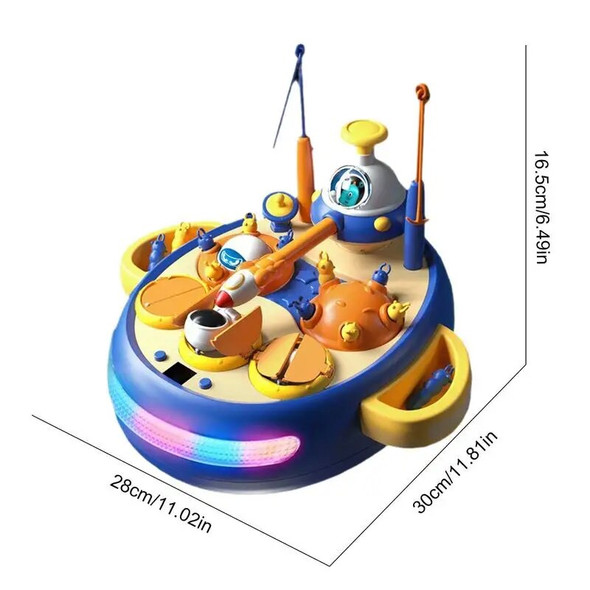 Whack A Moles Game Safe Magnetic Fishing Game Board Puzzle Enhance Cognitive Skills Two-Player Competitive Interactive toys