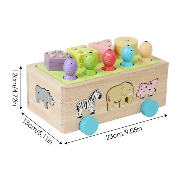 Shape Sorter and Stacker Magnetic Fishing Game Toddler Shape Sorter Toddler Early Learning Toys Montessori Motor Skills Toy for