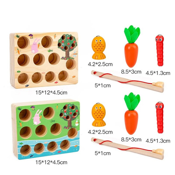 Carrots Harvest Catching Worms Fishing Game Wooden Sorting Toys For Toddlers For Preschool Kids 3 Years Old Carrots Harvest Catching Worms Fishing Game Wooden Sorting Toys For Toddlers For Preschool Kids 3 Years Old