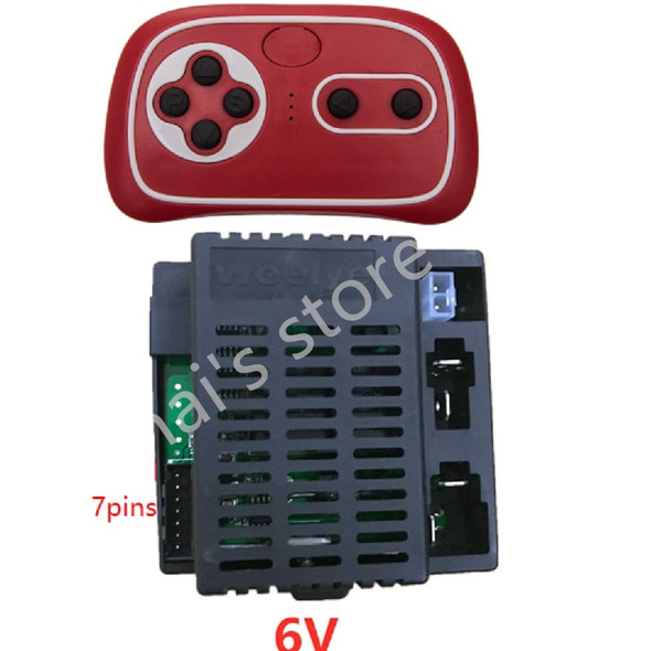 Wellye 2.4G-6V 7pins Children Electrical Car Receiver Baby Controller Electric Vehicle Toy Accessories 2.4G Bluetooth Transmitt Wellye 2.4G-6V 7pins Children Electrical Car Receiver Baby Controller Electric Vehicle Toy Accessories 2.4G Bluetooth Transmitt