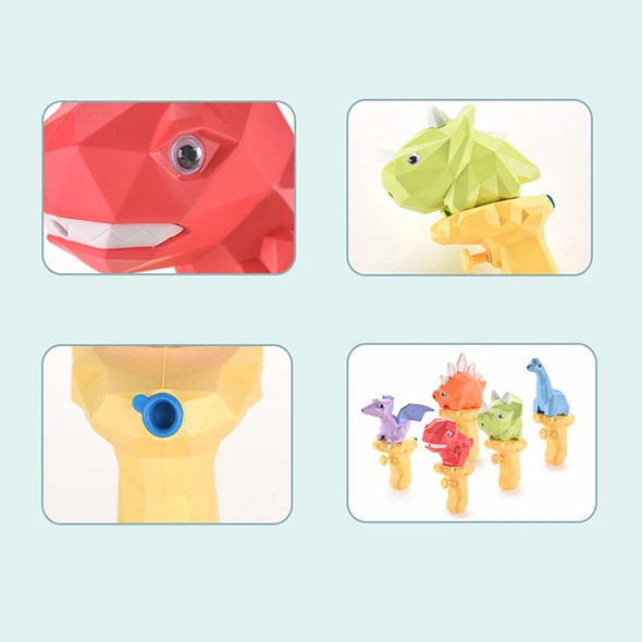 3D Dinosaur Watergun Summer 150ml Swimming Pool Squirt Guns Water Soaker Blaster Toys Gift for Boys Girls Beach Outdoor Games