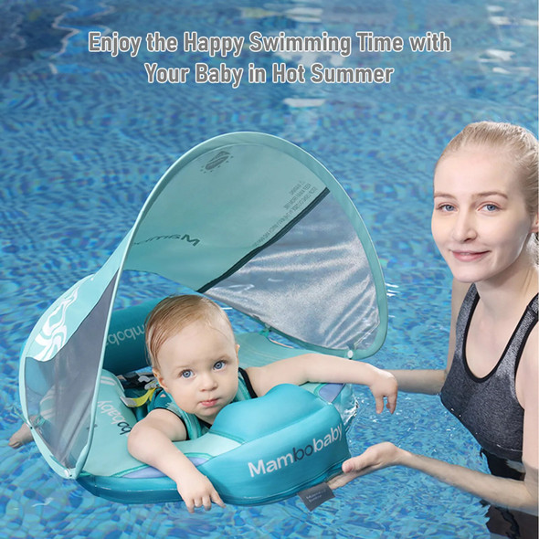 Non-inflatable Newborn Baby Waist Armpit Float Lying Swimming Ring Pool Toys Swim Trainer Floater For Infant Swimmers