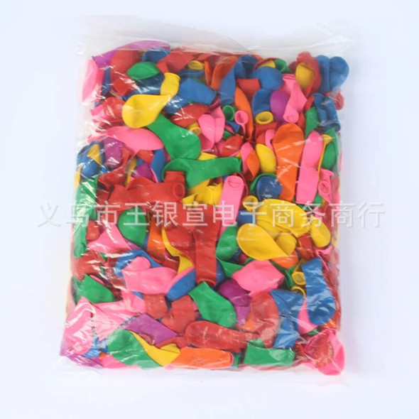 3 Small Balloons Toys for Swimming Pool Mixed Color Water Balloons Party Summer Toys for Chindren Beach Toys for Kids 500pc