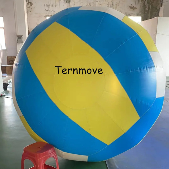 3m/10ft Good Quality PVC Tarpaulin Air Sealed Inflatable Sphere,Giant Float Water Advertising Balloon sky Sphere ball