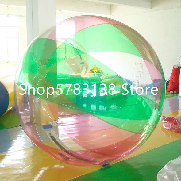 2022 Hot Sale Water Play Balls Customized 1.5m/2m Dia Inflatable Water Balloon Walk On Water Walking Ball Transparent PVC