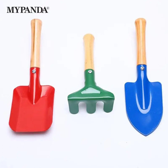 3pcs/Set Beach Shovel Toy Kids Outdoor Digging Sand Shovel Play Sand Tool Summer Beach Playing Shovels Play House Toys