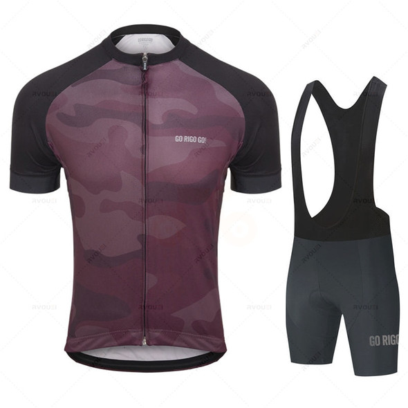 Summer Cycling Sports Set | Mountain Bike Clothes Men | Go Rigo Go Summer Cycling Sports Set | Mountain Bike Clothes Men | Go Rigo Go