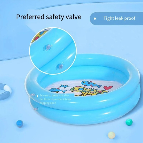 Inflatable Baby Swimming Pool Summer Kids Water Game Play Center Backyard Round Lovely Animal Printed Pool Child Outdoor BathTub
