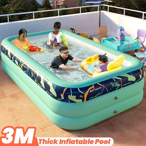 3M Large Swimming Pool Inflatable Pool Free Shipping Foldable Pools for Family Summer Water Games Water Play Toys for Kids