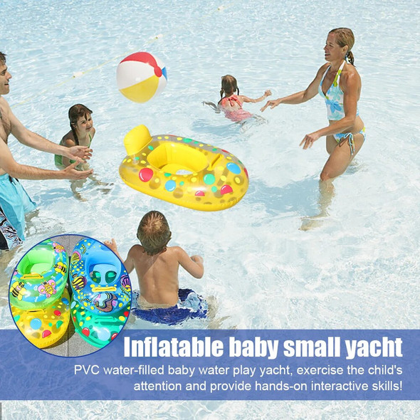 Baby Kids Swimming Ring Inflatable Float Seat Children Cartoon Swimming Pool Seat Inflatable Ride Boat Aid Toys