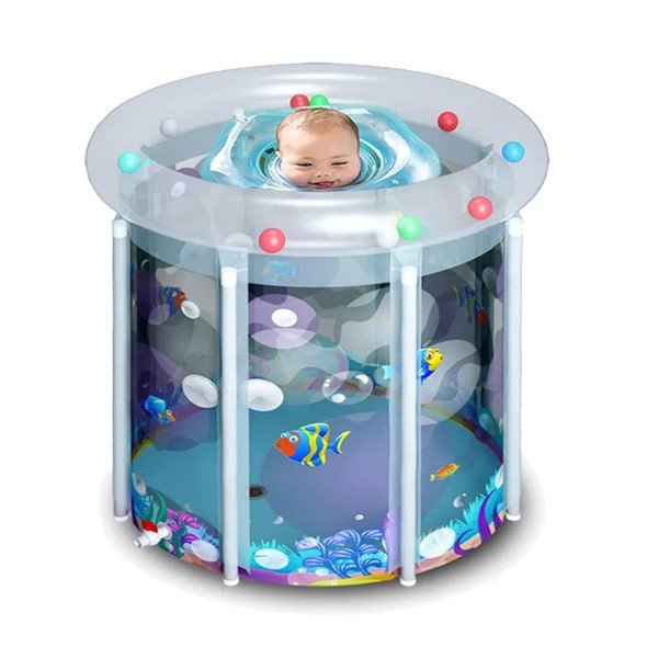 Baby Bath Tub Inflatable Bathtubs Baby Folding Bathtub Shower Basin Bath Tubs Swimming Pool for the Newborn 2 orders