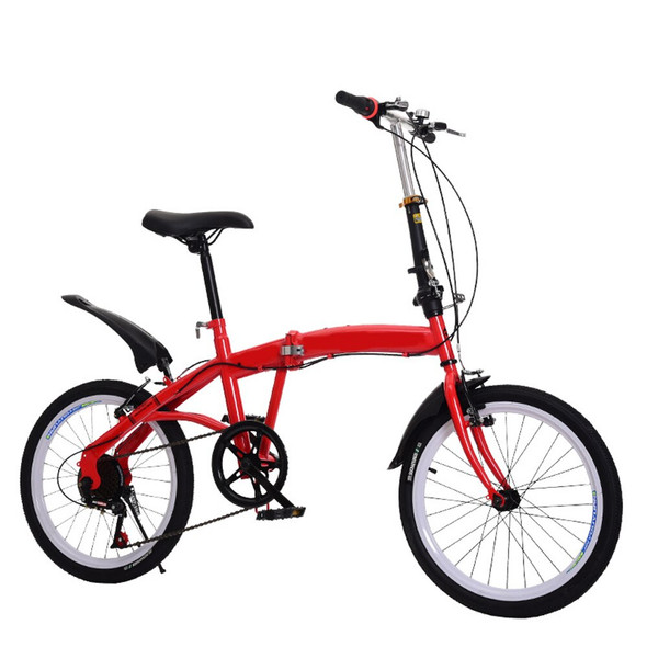 18 Inch Bicycle Compact Pedal Bike With 6 stage Variable Speed Folding 18 Inch Bicycle Compact Pedal Bike With 6 stage Variable Speed Folding