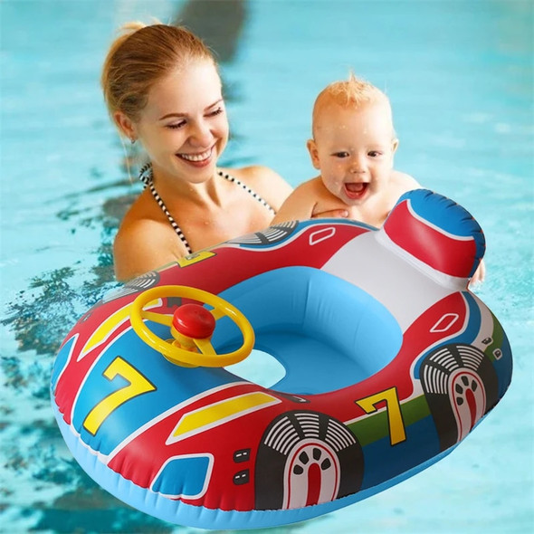 Inflatable Float Seat Baby Swimming Circle Toddler Swimming Ring Kid Child Swim Ring Accessories Water Fun Pool Beach Toys