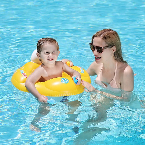 SWIMBOBO Soft Baby Swimming Float Inflatable Seat Floating Circle Kids Swimming Pool Accessories PVC Summer Floating Ring