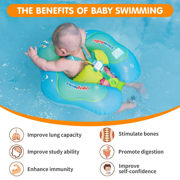 Baby Swimming Ring Newborn Baby Float Inflatable Kids Swimming Pool Accessories Infant Circle Inflatable Raft Children's Toy
