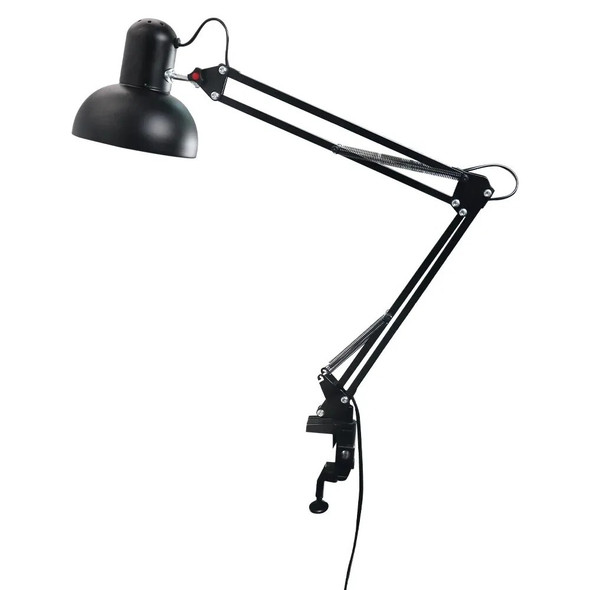 Study Table Lamp with Clamp School Computer Desk Lamps Folding Office Light Manicure Room Desks LED Nail Gel Lights