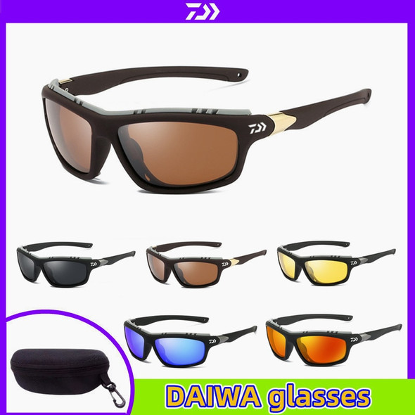 DAIWA new outdoor fishing polarized Sunglasses riding glasses windproof glasses