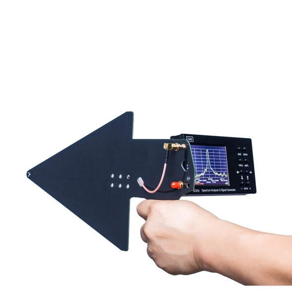 New SA6 6GHz Portable Spectrum Analyzer Signal Genertor + HT6 Log Periodic Antenna LPDA for 3G 4G LTE CDMA DCS GSM GPRS GLONASS